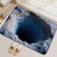 thumbnail image 5 of ERTZAE 3D Trap Optical Visual Illusion Rugs,3D Crack Rug Indoor Entryway Easy-Clean Mat,15.74X23.62In 3D Hole Visual Illusion Doormat,Interactive Rug For Porch Terrace Outdoor,3D Hole In Floor Rug, 5 of 6