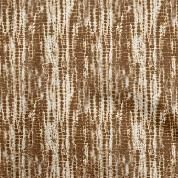 oneOone Cotton Poplin Brown Fabric Tie Dye Sewing Craft Projects Fabric Prints By Yard 56 Inch Wide