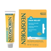 Neosporin + Pain Relief Dual Action First Aid Antibiotic Cream, 1 oz