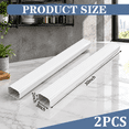 Gutter Color White 2 X 3 Inch 30 White Gutter Downspout Extensions - Walmart.com