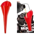 thumbnail image 1 of Long-Neck Oil Funnel for Automotive – Multi-Function Plastic Funnel for Oil, Gas & Lubricants – Universal Car Accessory (Blue (1-Pack)),Red (1-Pack), 1 of 2