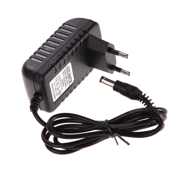 100-240V Adaptador CA 5.5 X 2.5mm Cargador Fuente alimentación DC 12V 1A Adaptador convertidor