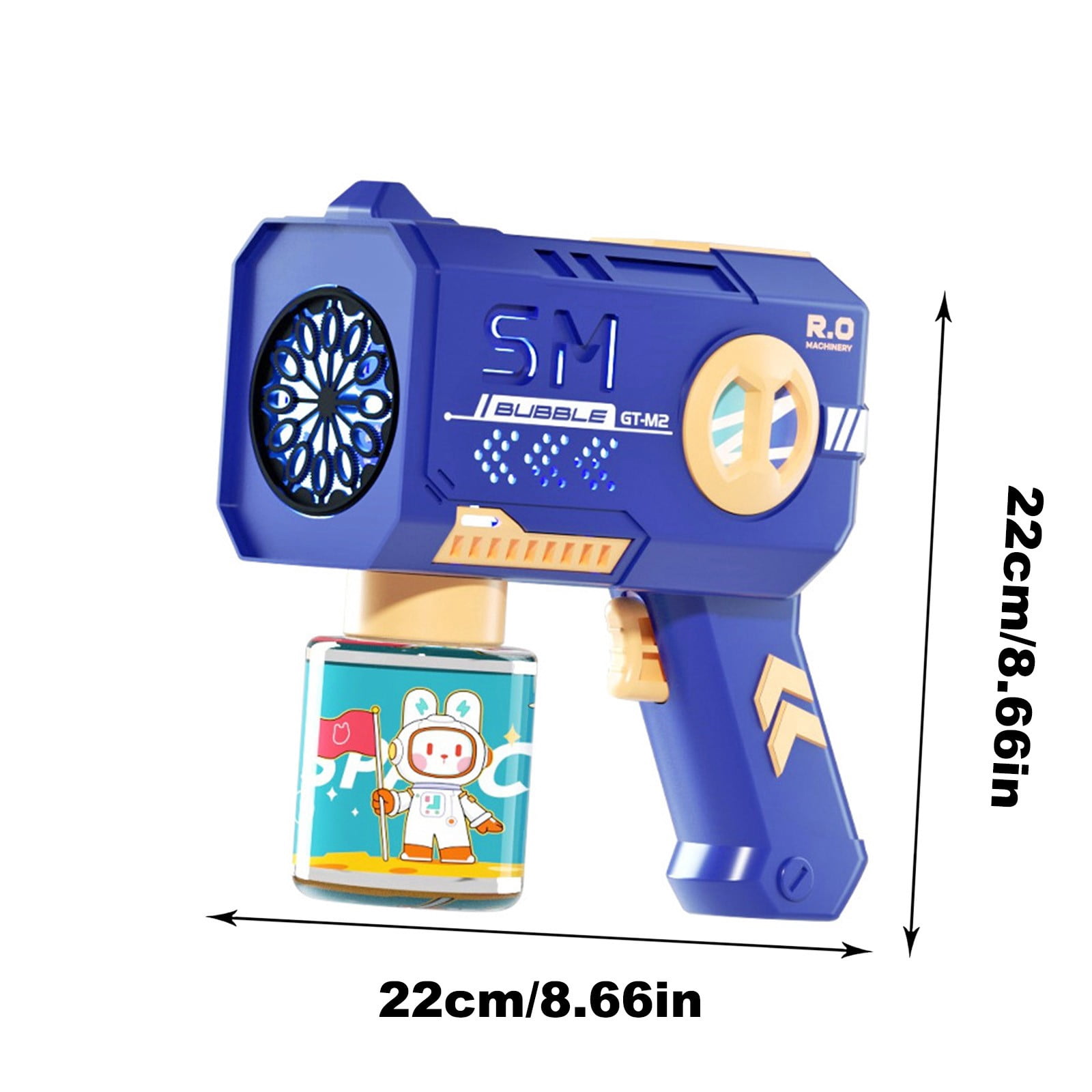Automatic Bubble Gun, Gatling Bubble Blower with Bubble Solution, Interactive Bubble Shooter for Outdoor Recreation, Full-Auto Bubble Blower (3PCS)