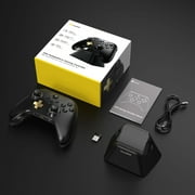 EasySMX Pro Wireless Gaming Controller with Charging Dock and Hall Effect Joysticks & Triggers, RGB Lighting for PC/iOS/Android/Switch