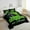 Black Green, variant on Erosebridal Sports Theme Bedding Sets Twin with Comforter, Bedroom Decor, Navy Blue 2-Piece, Chicago
