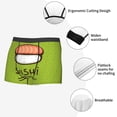 thumbnail image 3 of Balery Fresh Sushi Calzoncillos bóxer para hombre, ropa interior de algodón suave y transpirable con cinturilla de nailon-XX-Large, 3 of 5