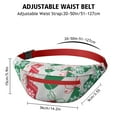 thumbnail image 3 of Fanny Pack Christmas Stocking Pattern Waist Pack Bag,Running Cross Bag,Waterproof Large Fanny Packs for Women Men for Travel Running Hiking Cycling, 3 of 6