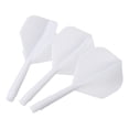 thumbnail image 4 of Unique Bargains Vol de Fléchettes Intégrés, Ensemble de 9 Vol de Fléchettes Durables, Blanc, 4 of 5
