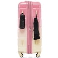 thumbnail image 4 of Aukfa 3 Piece Luggage Sets, Expandable Suitcase with USB Port, Cup Holder and Spinner Wheels, Gradient Pink, 4 of 8