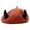 Caramel black horn, variant on Giaone Fashion Devil Horn Beret Hat Woolen Painter Hat Women Party Headwear