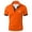 Orange, variant on Men's Polo Shirts Deer Print Summer Business Casual Short Sleeve Loose Fit with Button Spring Summer Collar Golf T Shirts for Man Beige L