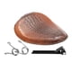 thumbnail image 1 of Sillín de motocicleta Soledad ajuste Premium Para XL883/1200 cuero acero inoxidable Resorte en V, 1 of 7