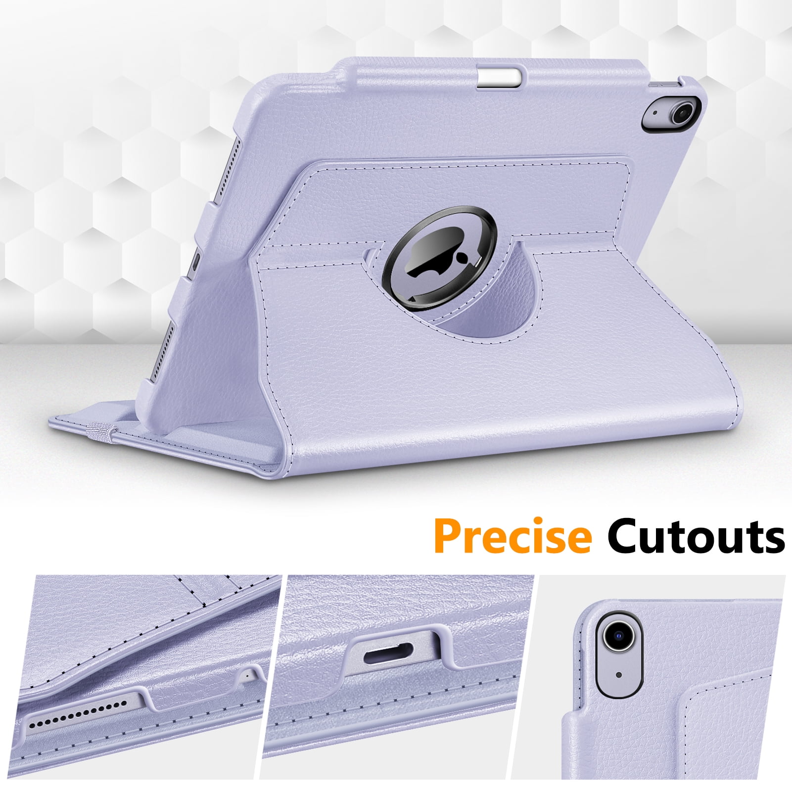 Fintie Rotating Case for iPad Air 11-inch M4/M3/M2 (2026/2025/2024), iPad Air 5th/4th Generation (2022/2020) 10.9 Inch - 360 Swivel Protective Stand Cover