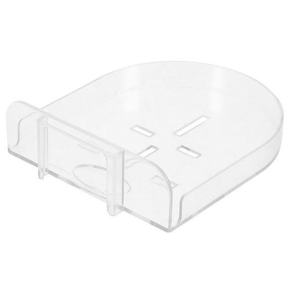 LEORX Wall Mount Transparent Camera Holder Shelf with Adhesive for Secure Indoor Display