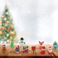 thumbnail image 2 of Marionetas De Dedo Divertidas Santa Claus Diseño De Árbol De Navidad Marioneta De Mano De Dibujos Animados Juguete Regalo De Navidad Para Niños 10 Unids/Set seitruly HA037887-00, 2 of 6