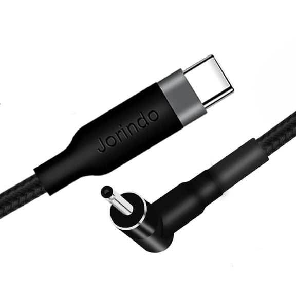 Strhowill 1 Pack USB-C Male to DC3.0x1.1mm Charger Cable 20V 5A 100W Fast Charging Braided Cord(0.5m/1.64ft)