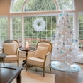 thumbnail image 5 of National Tree Company 9 ft. Pre-Lit Artificial Sea Coral Christmas Tree, White, 1250 Warm White LED Lights, Includes Stand, 5 of 8