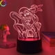 thumbnail image 1 of Lámpara 3D de Anime Tsuyu Asui Luz Nocturna LED 5V con Batería, 1 of 8