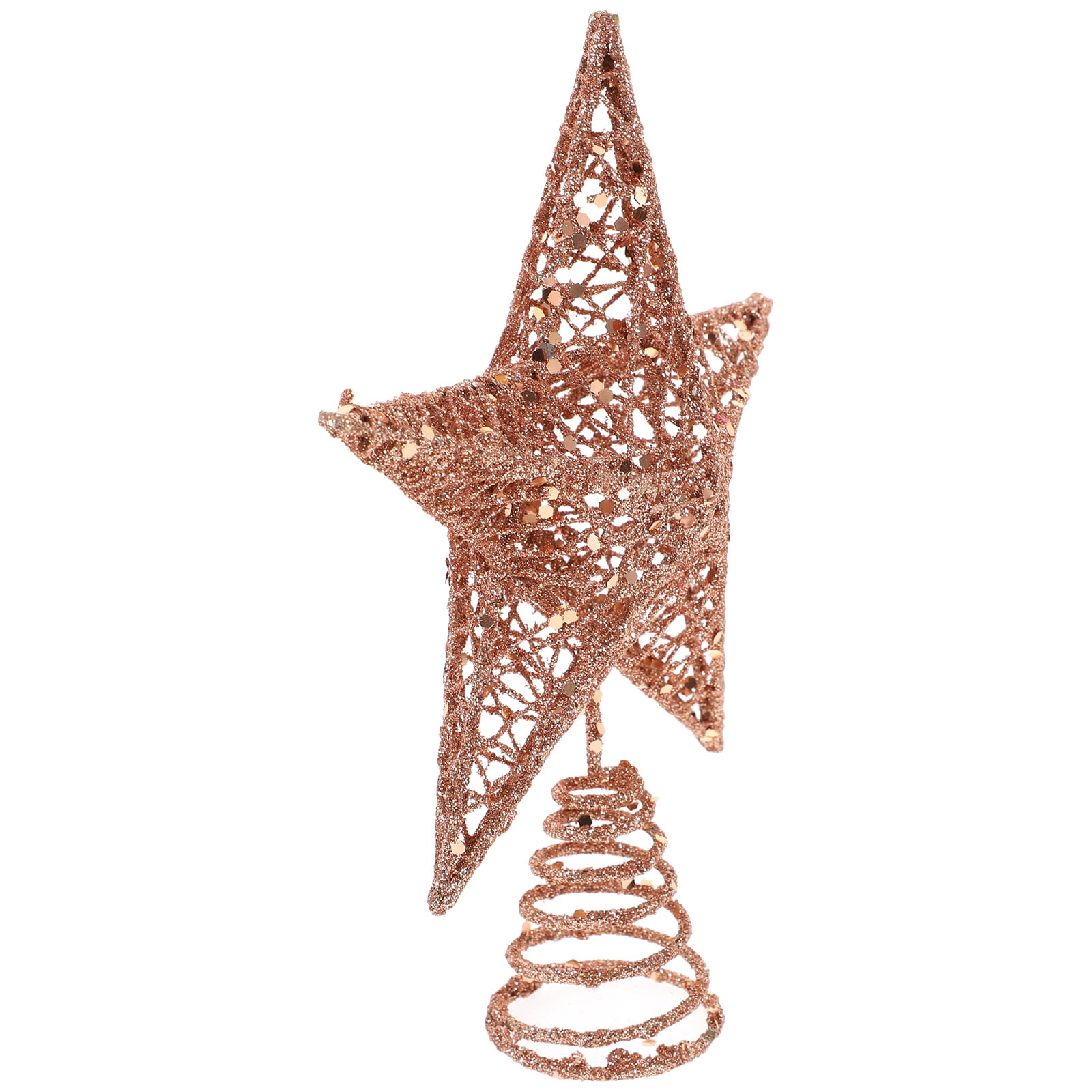20cm Christmas Tree Iron Star Topper Glittering Christmas Tree