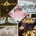 thumbnail image 5 of Efavormart Round Tablecloth, 108 Inch Stain & Wrinkle Resistant Washable Table Cloth, Decorative Polyester Fabric Table Cover for Banquet, Wedding, Dining- Lavender, 5 of 6