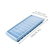 thumbnail image 3 of Dyegold Silicone Ice Tray Tray with Lid 10 Compartment Long Strip Ice Mold Flexible BPA Free Freezer Tray for Chilled Drinks Cocktail Party Kitchen Bar, 3 of 6