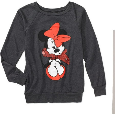 Juniors' Minnie Mouse Sweatshirt - Walmart.com