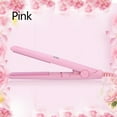 thumbnail image 4 of HERCHR Mini Flat Iron, 4Colors 2 in 1 Mini Hair Straightener Ceramic Tourmaline Plate Beauty Flat Iron Heating Curler, Hair Healting Plate, 4 of 4