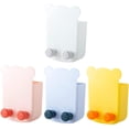 thumbnail image 1 of Jinsinto 4 Pièces Télécommande Boîtes Télécommande Boîte de Rangement Support de Téléphone Mural Mural, 1 of 5