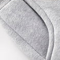 thumbnail image 5 of 6-7T Kids Fall Winter Thick Sherpa Lined Sweatpants Elastic Waist Cuffed Fleece Lined Loose Casual Pants with Side Pockets for Boys Girls 3-14 Years School Indoor Daily Wear,Grey, 5 of 9