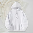 thumbnail image 1 of Sudaderas con capucha para mujer, manga larga, con cordón, hombros caídos, suéter informal clásico, Tops sueltos para deportes, ropa diaria de calle , l L Yinane sudadera para mujer, 1 of 8