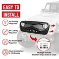 thumbnail image 4 of AMERICAN MODIFIED Hawke Grille for 2018+ Wrangler JL & 2020+ Gladiator JT, 4 of 9