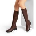 thumbnail image 6 of BURUDANI Womens Knee High Boots Side Zipper Low Heel Tall Boots for Fall Winter Fashion, 6 of 6