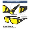 thumbnail image 4 of KALIYADI Night Driving Glasses for Men Women, Night Vision Glasses Fit Over Glasses Sunglasses Anti Glare Polarized HD, 4 of 7