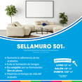 thumbnail image 2 of Sellador Vinil Acrílico Exteriores Interiores Pinturas Acuario Sellamuro 501 19 Litros, 2 of 2