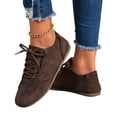 thumbnail image 5 of Willtoo Women's Retro Platform Sneakers Cute Running Shoes Rounde ToeThick Sole Casual Walking Shoes Lace Up Breathable Classic Trainers Shoes, 5 of 5