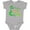 AC-Heather Grey, variant on My MawMaw Loves Me Grandson Boys Baby Bodysuit
