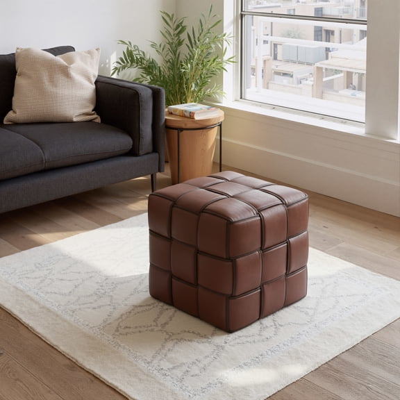 ZUO Zare Ottoman Brown