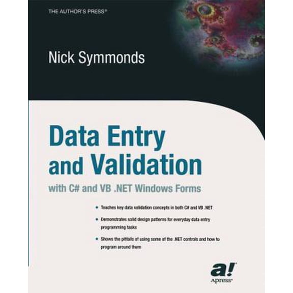 Pre-Owned Data Entry and Validation with C# and VB .Net Windows Forms (Paperback) 1590591089 9781590591086