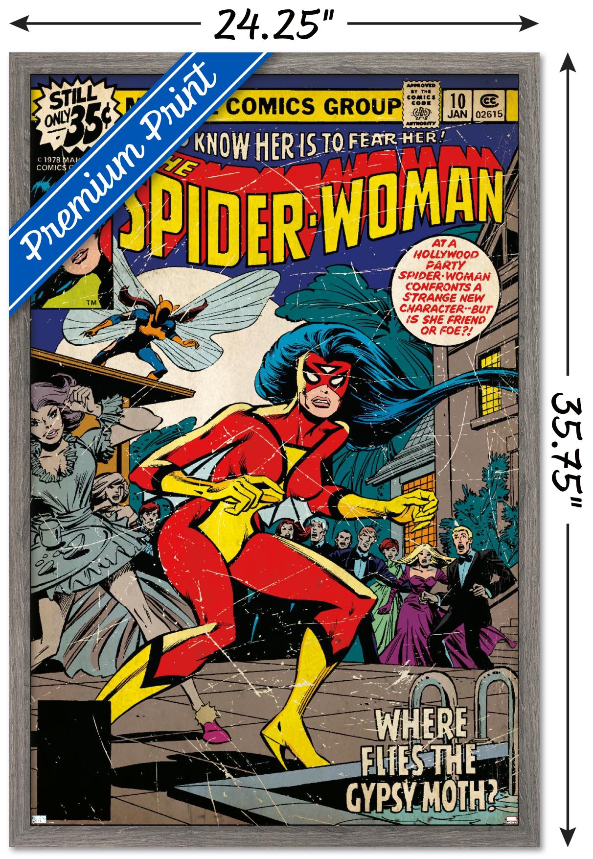 Marvel Comics - Spider-Woman - Spider-Woman #10 Wall Poster, 22.375" x 34", Framed