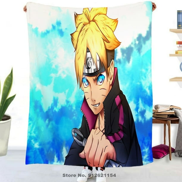 Aiouniya Naruto Anime Soft Throw Blanket Flannel All Season Light Weight Fleece Blanket Suitable For Living Room Bedroom Warm Blanket Other
