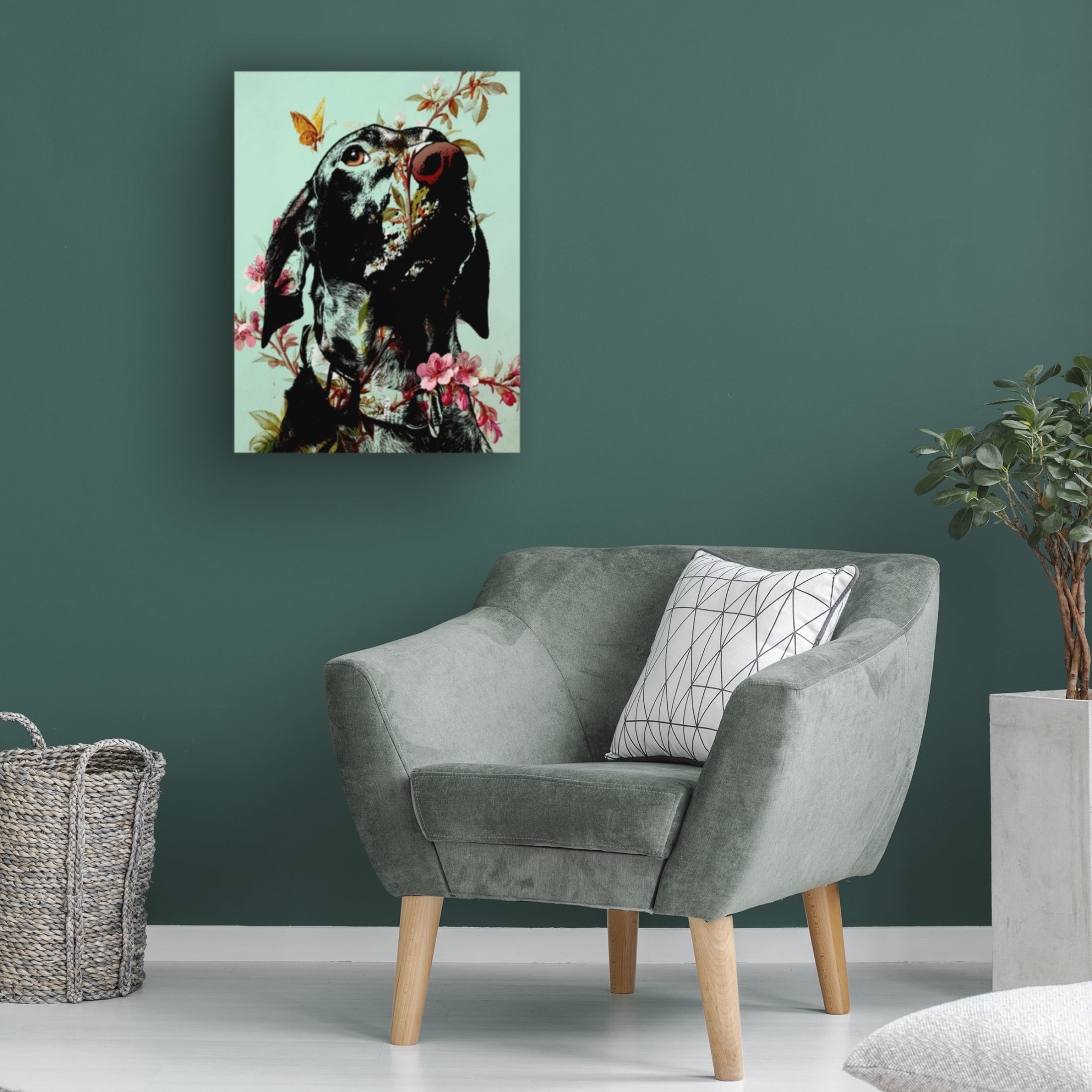 Canvas Wall Art - Dean Russo 'Not On My Watch' Wall Art for Living Room, Bedroom, or Office Décor by Trademark Fine Art - 14 x 19 Inches
