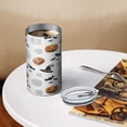 thumbnail image 3 of 20oz Coffee Tumblers White Halloween Pumpkins Bats and Witch Hats Stainless Steel Vacuum Insulated Travel Tumbler Coffee Cups Mug with Lid and Straw with Cleaning Brush for Cold & Hot Drinks, 3 of 5