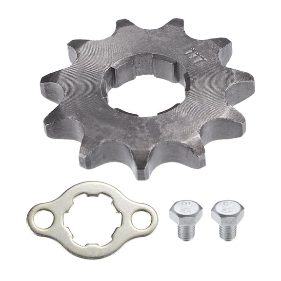 Unique Bargains 428 Style 11T Teeth 20mm ID Motorcycle Front Engine Sprocket Set for 50cc 70cc 110cc 125cc Motorcycle