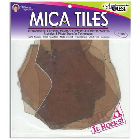 US Artquest Mica Tiles 6"X8"-2oz