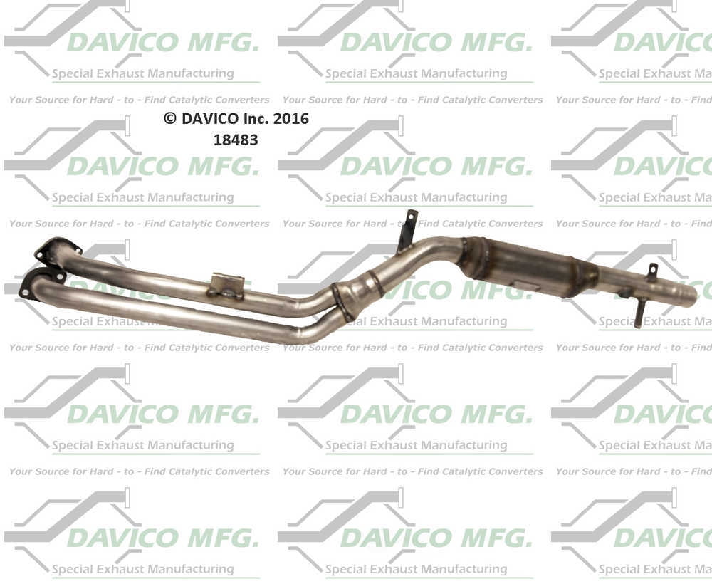 Davico Mfg 18483 Direct-Fit Catalytic Converter