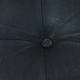 thumbnail image 6 of Square Shaped Buffalo Leather Handmade Eco-Friendly Black Pouf - Square Shape Pouf, 21"x21"x12", Geometric Pouf, Buffalo Leather Pouf, Recycled Foam with Fibre Fill Stuffed Pouf, Leather Seating Pouf, 6 of 10