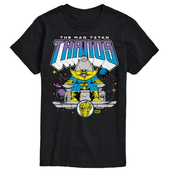Marvel - Thanos Mad Titan - Men's Short Sleeve Graphic T-Shirt