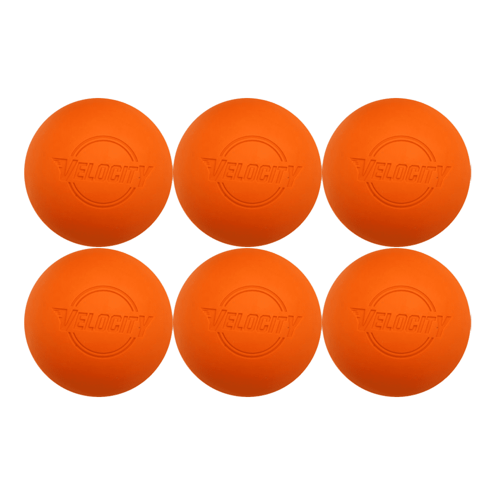 & Orange Approved Competition Colors SEI 18 Pack Velocity Lacrosse Balls and NCAA Approved Size Official NFHS Yellow Meets NOCSAE Standard 6 Each of White 