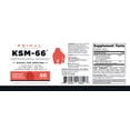 thumbnail image 4 of Primal KSM-66 Ashwagandha Capsules (60 Capsules / 60 Servings, 600 mg KSM-66 Per Serving) | Premium Ashwagandha Root Extract - Gluten Free, Non-GMO Nutritional Supplement, 4 of 5