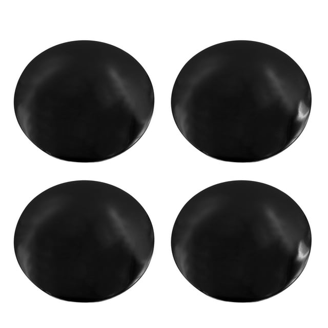 Unique Bargains 56.5mm Black Auto Car Wheel Center Hub Cap Sticker Emblem Badge Decal 4pcs